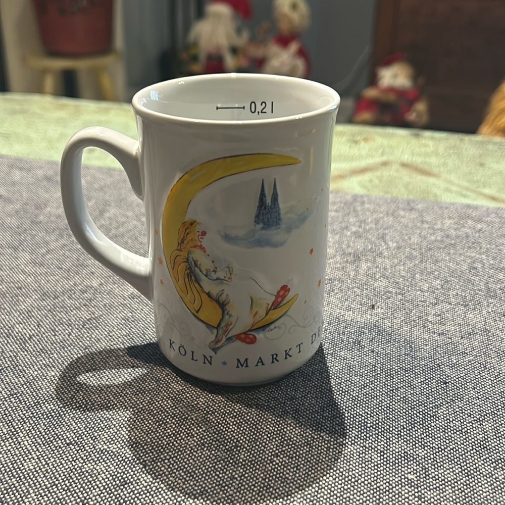 KOLN MARKT DER ENGEL NEUMARKT 4” Mug Cup Mohaba GmbH Co Germany Angel